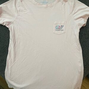 Vineyard Vines Pink Short Sleeve Tee